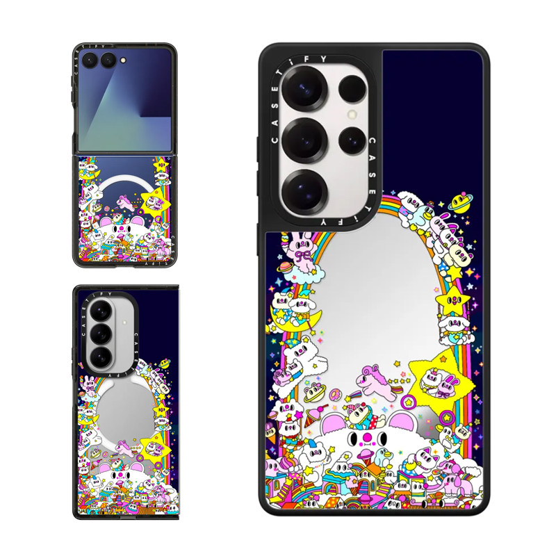 现货CASETiFY云熊幻境适用于三星S24/S25 Ultra手机壳Z Flip7/Z Fold 6/5小众趣味可爱卡通全包防摔保护套s23,3C数码配件,手机保护套/壳,淘宝优惠券,粉丝福利购,淘宝优惠卷