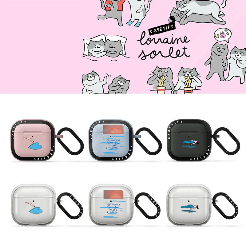 CASETiFY艺术家联名耳机保护套图片