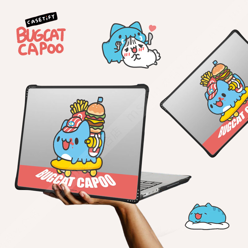 CASETiFY猫猫虫咖波笔记本保护套