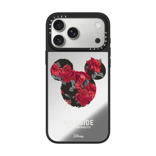 现货CASETiFY联名WILDSIDE山本耀司迪士尼米奇与玫瑰适用苹果iPhone17 pro max磁吸手机壳16/15/14时尚潮流13