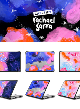 CASETiFY艺术家Rachael Sarra梦幻宇宙适用与苹果MacBook Pro 13/14/15/16寸电脑笔记本保护壳Air防摔套M1-M4