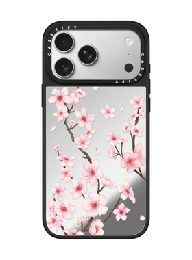 现货CASETiFY樱花盛开适用苹果iPhone17 Pro Max磁吸手机壳16/15/14春日花卉艺术13小众轻奢ins风air保护套12