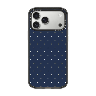现货CASETiFY海军蓝圆点适用于苹果iPhone17 pro max磁吸手机壳16/15/14时尚潮牌波点13小众简约防摔保护套12