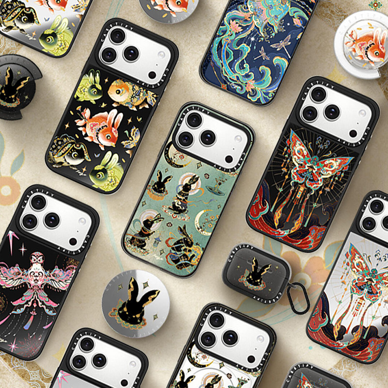 现货CASETiFY艺术家联名Fangnan方楠中秋绮梦适用苹果iPhone17 pro max磁吸手机壳16/15/14敦煌东方美学套13,3C数码配件,手机保护套/壳,淘宝优惠券,粉丝福利购,淘宝优惠卷