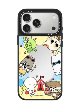 现货CASETiFY联名BBNEXDO门童相框适用苹果iPhone17 Pro Max磁吸手机壳16/15/14卡通可放照片13限量保护套12