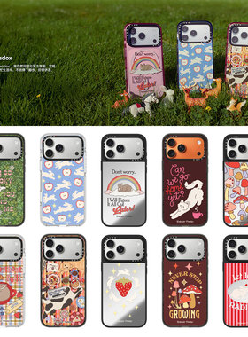 现货CASETiFY艺术家Exquisite Paradox复古童趣适用苹果iPhone17 pro max磁吸手机壳16/15/14可爱13保护套12