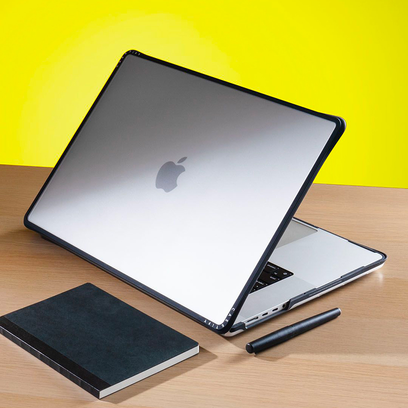 CASETiFY简约透明适用苹果MacBook Pro13/14/15/16寸强韧防摔电脑笔记本保护壳2021-2024款M3套Air时尚潮牌M4