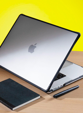 CASETiFY简约透明适用苹果MacBook Pro13/14/15/16寸强韧防摔电脑笔记本保护壳2021-2024款M3套Air时尚潮牌M4