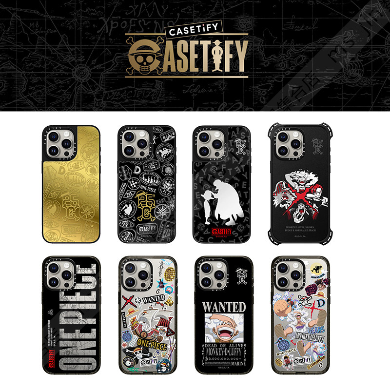 现货海贼王航海王25周年联名CASETiFY适用苹果iPhone