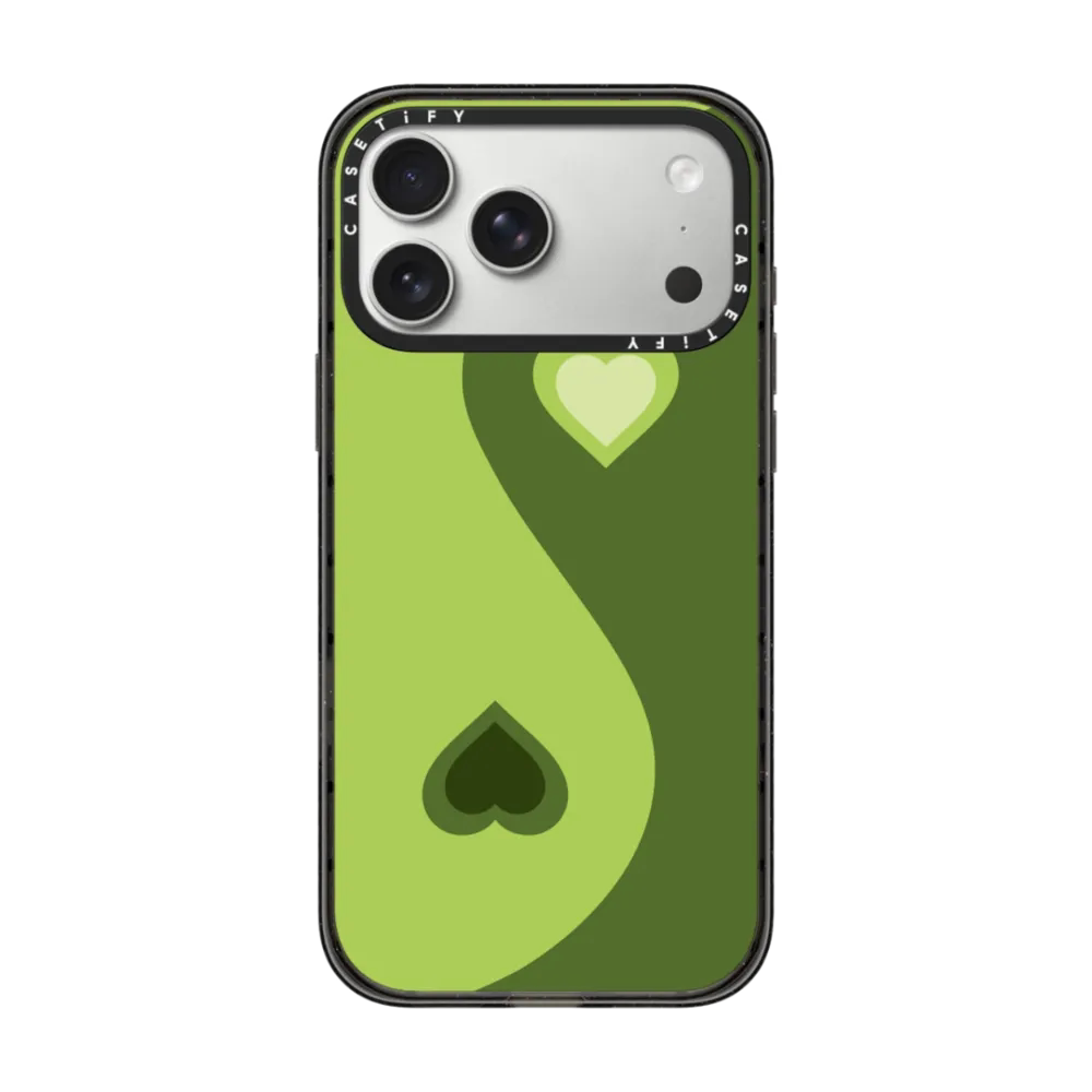 现货CASETiFY心阴阳-绿色适用苹果iPhone17 pro max磁吸手机壳16/15/14小众时尚高端13个性创意防摔保护套12