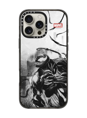 现货CASETiFY联名漫威毒液VS定制可写字适用苹果iPhone16 pro max磁吸手机壳15/14/13限量款个性防摔保护套12