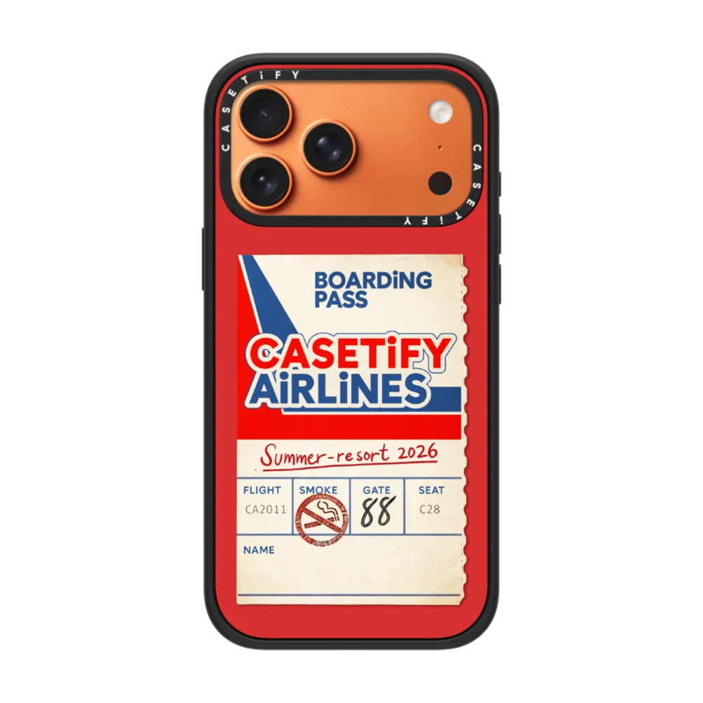 CASETiFY航空旅行适用苹果手机壳