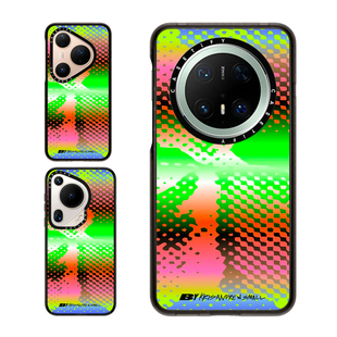 Pocket 现货CASETiFY竞速赛道适用华为Pura Pro手机壳Ultra 创意霓虹艺术小众高端保护套 2折叠Mate70Pro