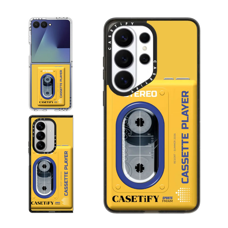 CASETiFY磁带播放机夏日手机壳