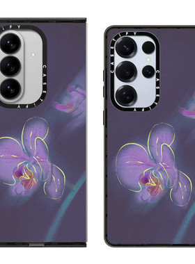 现货CASETiFY紫色记忆适用三星S24/S25 Ultra手机壳Z Flip7/Z Fold 6/5复古唯美小众高级感独特防摔保护套s23