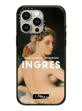 现货卢浮宫联名CASETiFY大宫女适用苹果iPhone15 pro max手机壳磁吸14/13/12名画艺术小众高级感高端保护套11