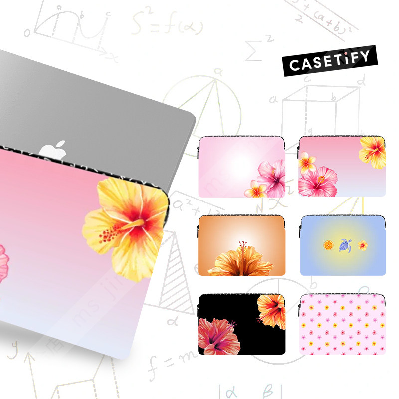 CASETiFY木槿花卉笔记内胆保护包