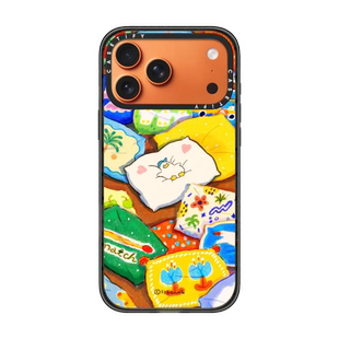 现货CASETiFY大枕头躺平鸭适用苹果iPhone17 pro max磁吸手机壳16/15/14插画艺术SSEBONG可爱萌系13保护套12