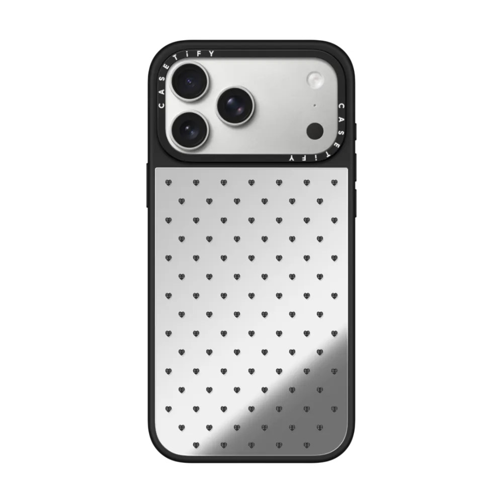 现货CASETiFY黑色爱心波点适用苹果iPhone17 Pro Max磁吸手机壳16/15/14时尚潮牌13小众轻奢ins风air保护套12