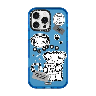 現(xiàn)貨CASETiFY黑色黃油貼紙Oigu適用于蘋果iPhone16 Pro Max手機(jī)殼15 13磁吸小眾趣味卡通可愛防摔保護(hù)套12