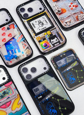 现货CASETiFY艺术家Jess Wiseman裸眼3D视觉适用苹果iPhone17 Pro Max手机壳16/15/14磁吸13时尚潮流保护套12