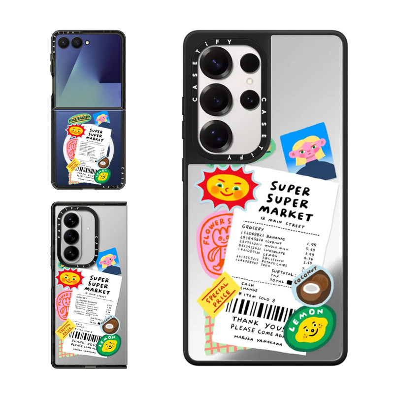 CASETiFY收据和贴纸趣味手机壳