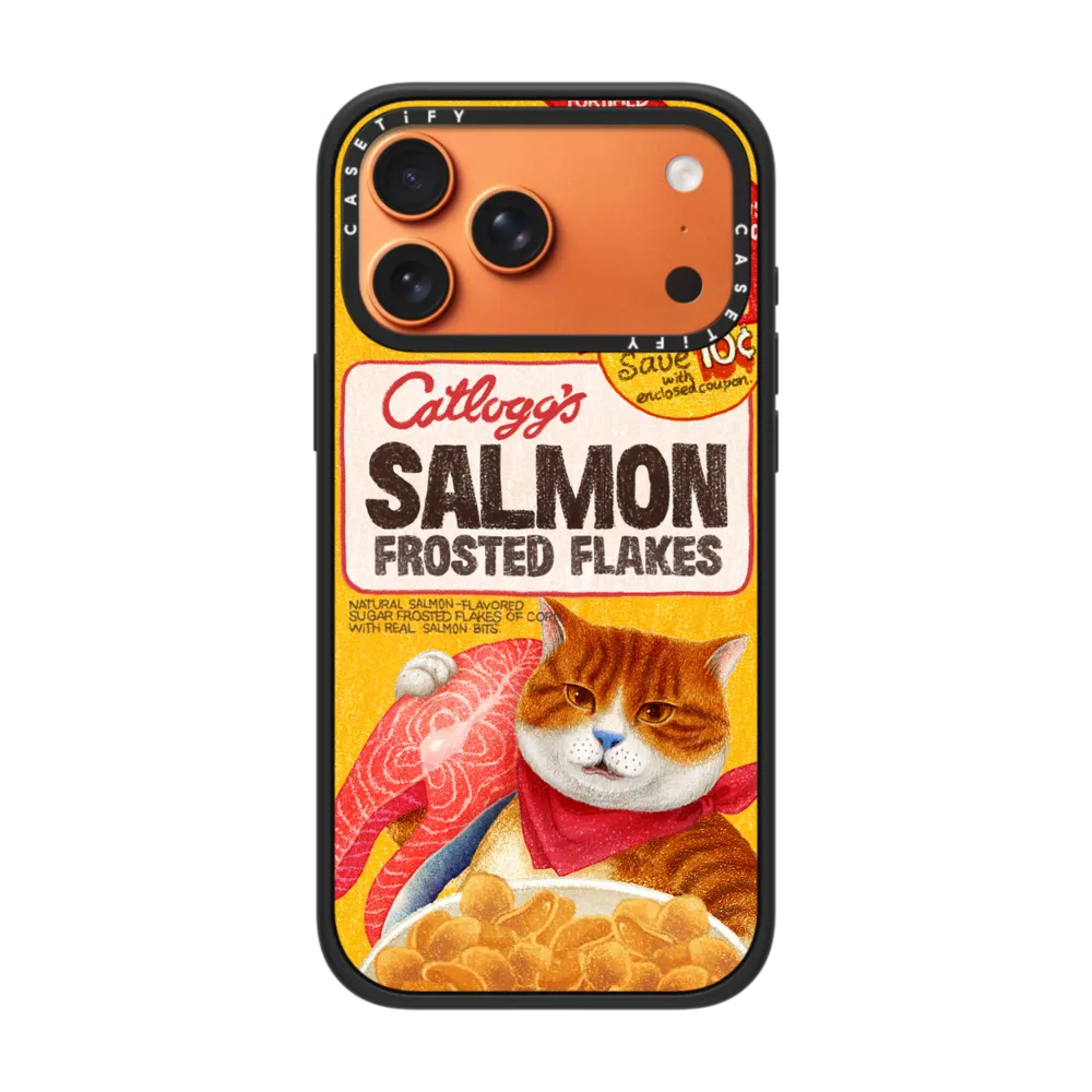 CASETiFY猫猫农场主的鲑鱼手机壳