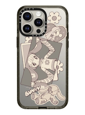CASEiFY少女梦幻艺术家AAMY适用苹果iPhone15pro max磁吸手机壳14/13/12小众可爱趣味11单色保护套华为mate60