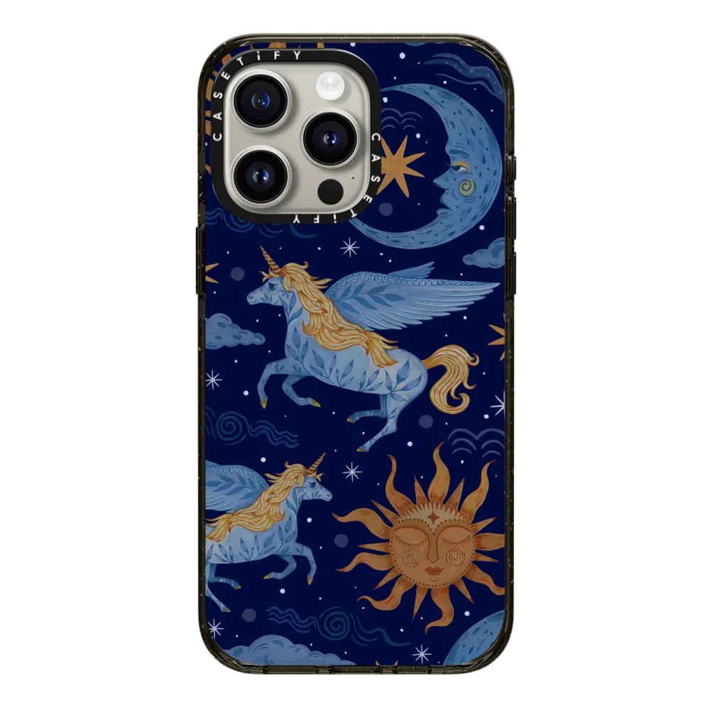 现货CASETiFY甜梦宇宙飞马适用苹果iPhone16pro max手机壳15/14/13创意潮牌小众治愈艺术蓝底梦幻高端防摔套