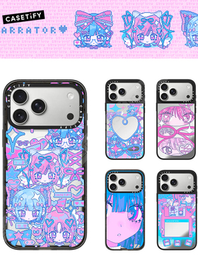 现货CASETiFY像素艺术家Anarrator联名适用苹果iPhone17 pro max磁吸手机壳16/15/14卡通梦幻二次元防摔套13