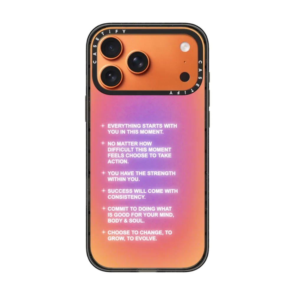 CASETiFY警言适用苹果17pm手机壳