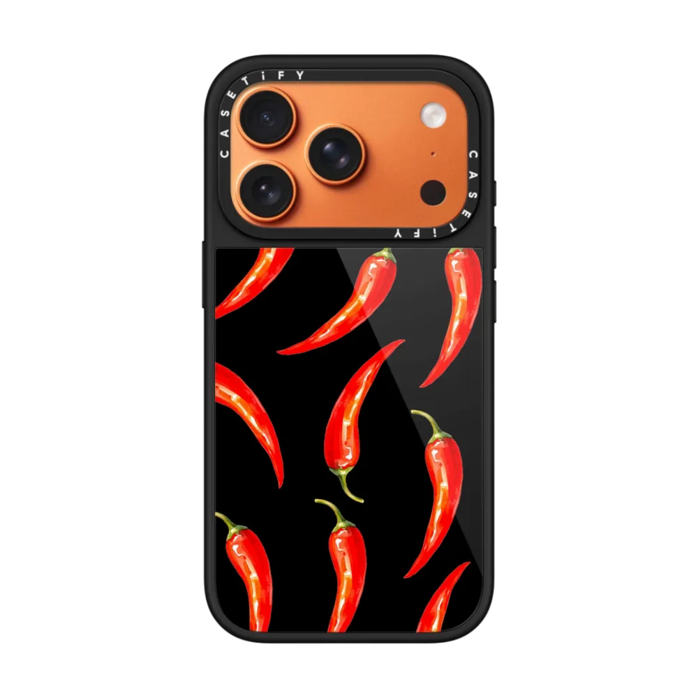 现货CASETiFY辣椒晶釉框适用苹果iPhone17promax磁吸手机壳17pro釉光背板air个性高级感16防刮花防摔保护套15