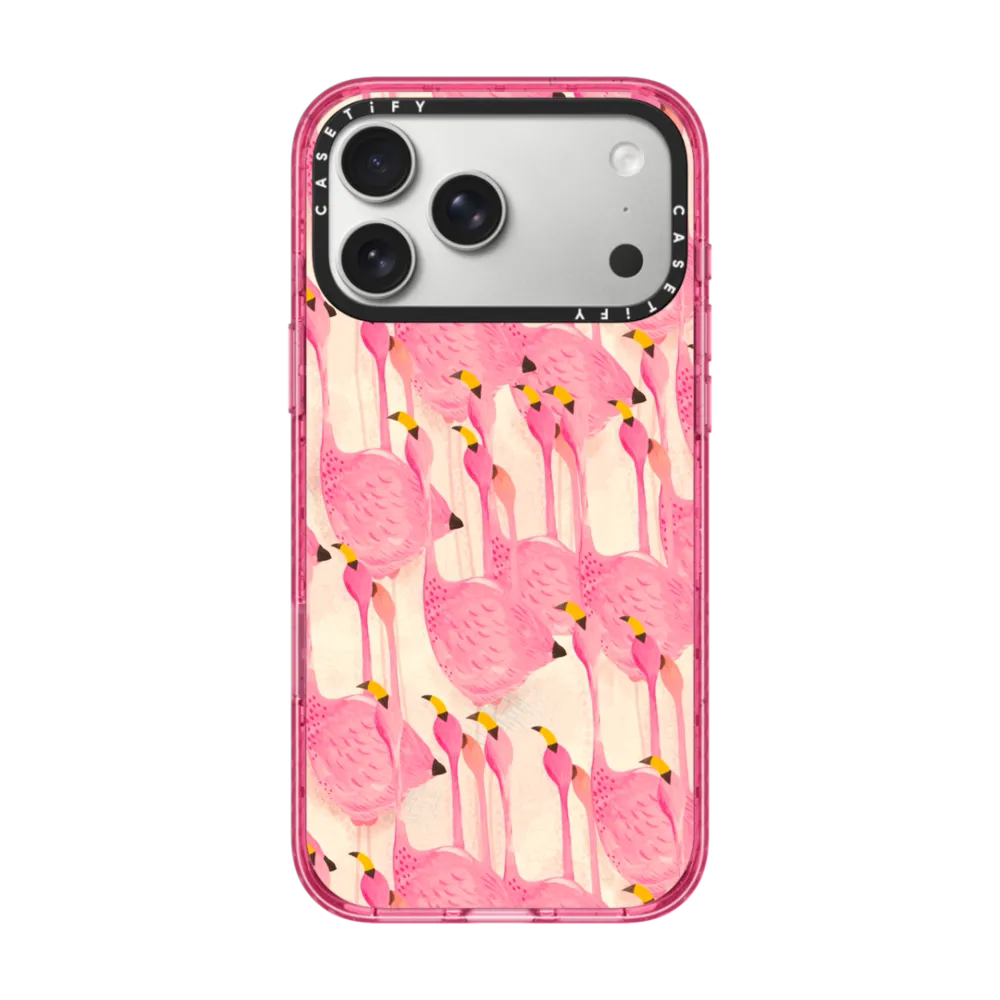 CASETiFY火烈鸟进行曲自然手机壳