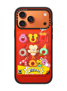 现货CASETiFY BREAD 18 玩具适用苹果iPhone17 pro max手机壳16/15/14磁吸13美式复古卡通漫画红色新年保护套