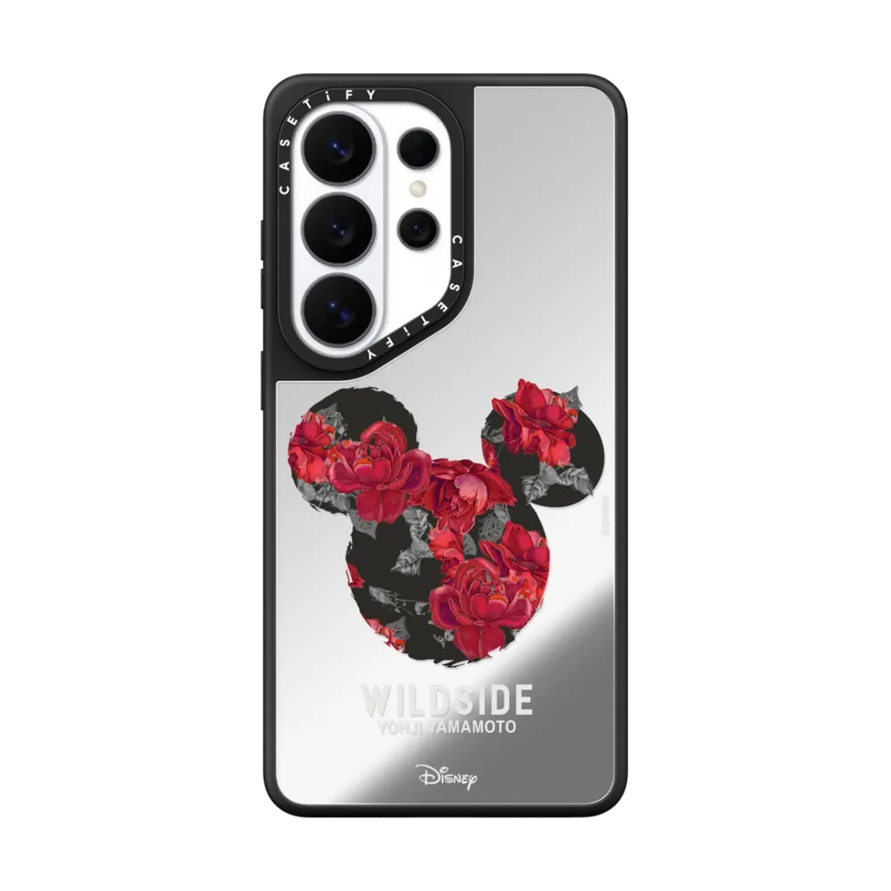 现货CASETiFY联名WILDSIDE山本耀司迪士尼米奇与玫瑰适用三星S25/S26 Ultra手机壳s26+个性时尚潮流保护套s24