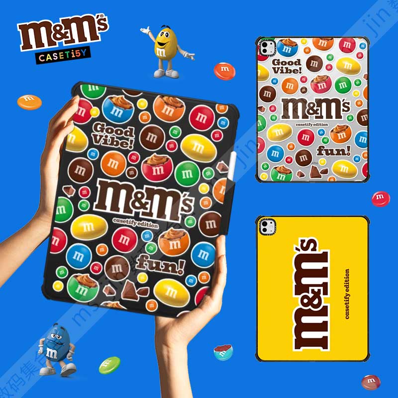 CASETiFY联名M&M's糖果M豆平板套