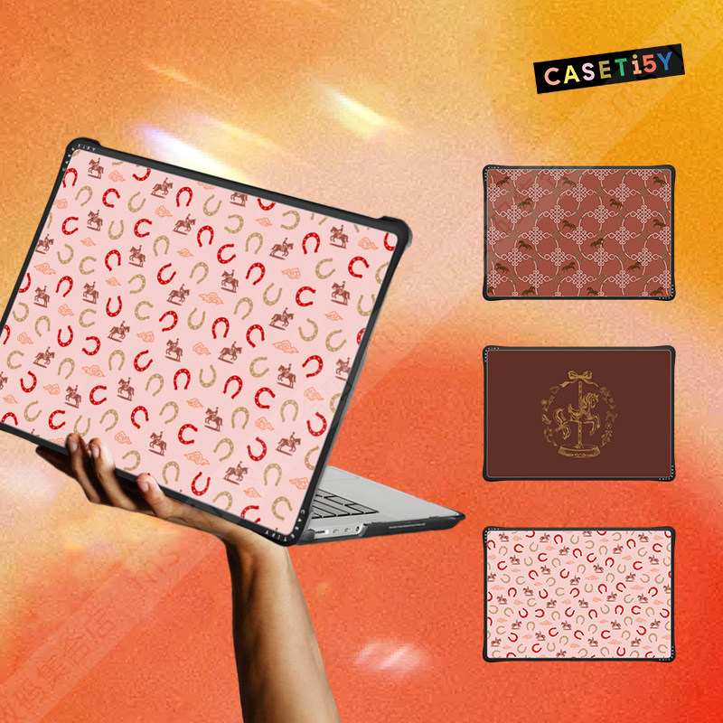 CASETiFY马年新春系列时尚复古潮流高级感适用苹果MacBook Pro13/14/15/16寸电脑笔记本保护壳Air防摔套M1-M4