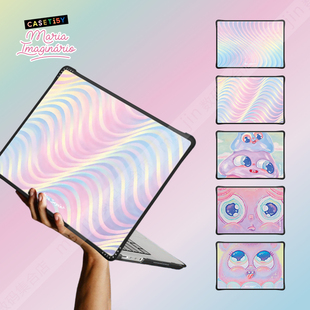 Pro CASETiFY艺术家Maria 16寸电脑笔记本保护壳Air套M1 Imaginário梦幻色彩适用于苹果MacBook