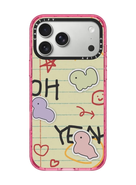 现货CASETiFY萌系MYONG PANG TANG NANG日记适用苹果iPhone17 pro max磁吸手机壳16/15/14趣味可爱13保护套12