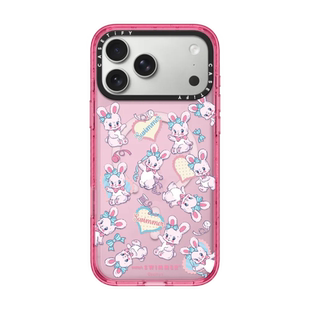 现货CASETiFY蝴蝶结兔子Ribunny适用苹果iPhone17 Pro Max磁吸手机壳16/15/14可爱13复古甜心SWIMMER保护套12