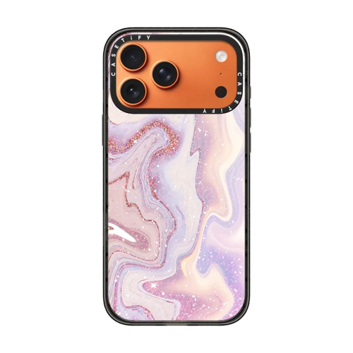 CASETiFY粉紫流沙时尚潮牌手机壳