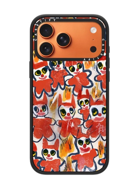 现货CASETiFY小恶魔适用苹果iPhone17 pro max手机壳16/15磁吸14潮牌小众轻奢红色创意ins风全包防摔保护套13
