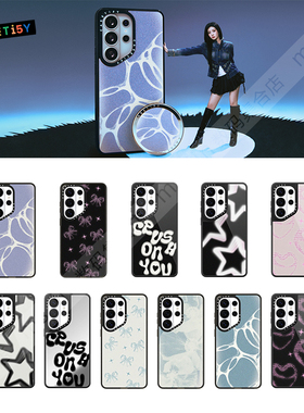 现货CASETiFY李沅禧ILLIT WONHEE适用于三星S25/S26 Ultra磁吸手机壳S26+个性时尚潮流y2k甜酷防摔保护套s24