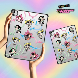 CASETiFY联名飞天小女警限量款卡通适用苹果iPad Pro 11/13/12.9寸平板电脑保护套Air第4/5/6/7代保护套M3M4