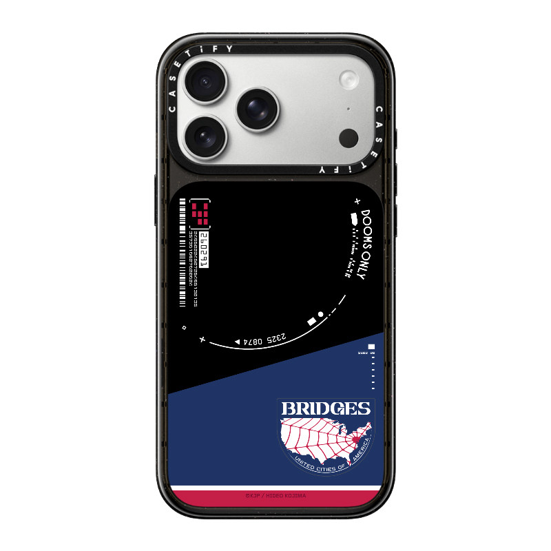 现货CASETiFY联名小岛工作室DS BRIDGES定制可写字适用苹果iPhone18 pro max磁吸手机壳17/16/15个性保护套14