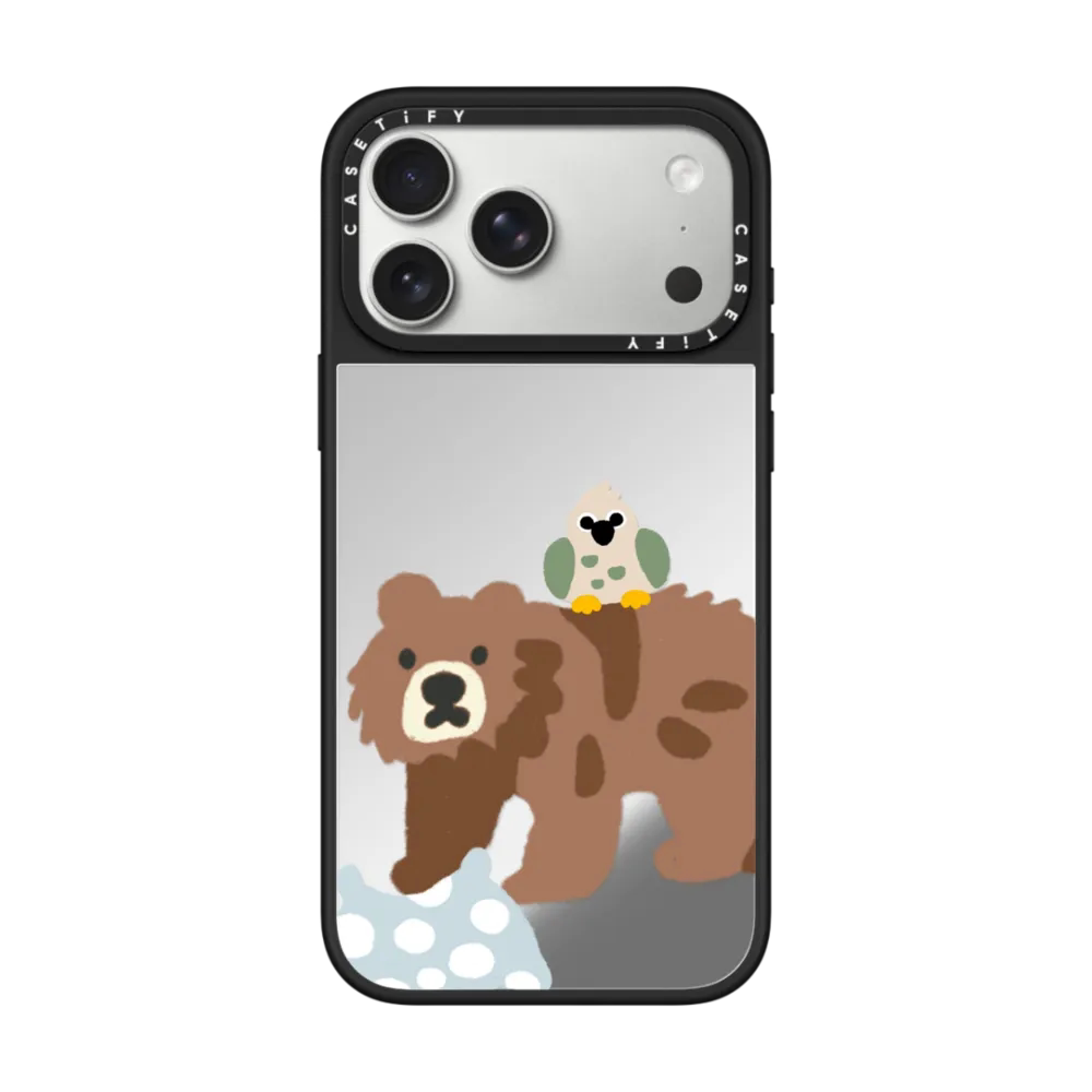 现货CASETiFY宠物系列惬意的熊适用苹果iPhone17 Pro Max磁吸手机壳16/15/14小众趣味13可爱动物防摔保护套12