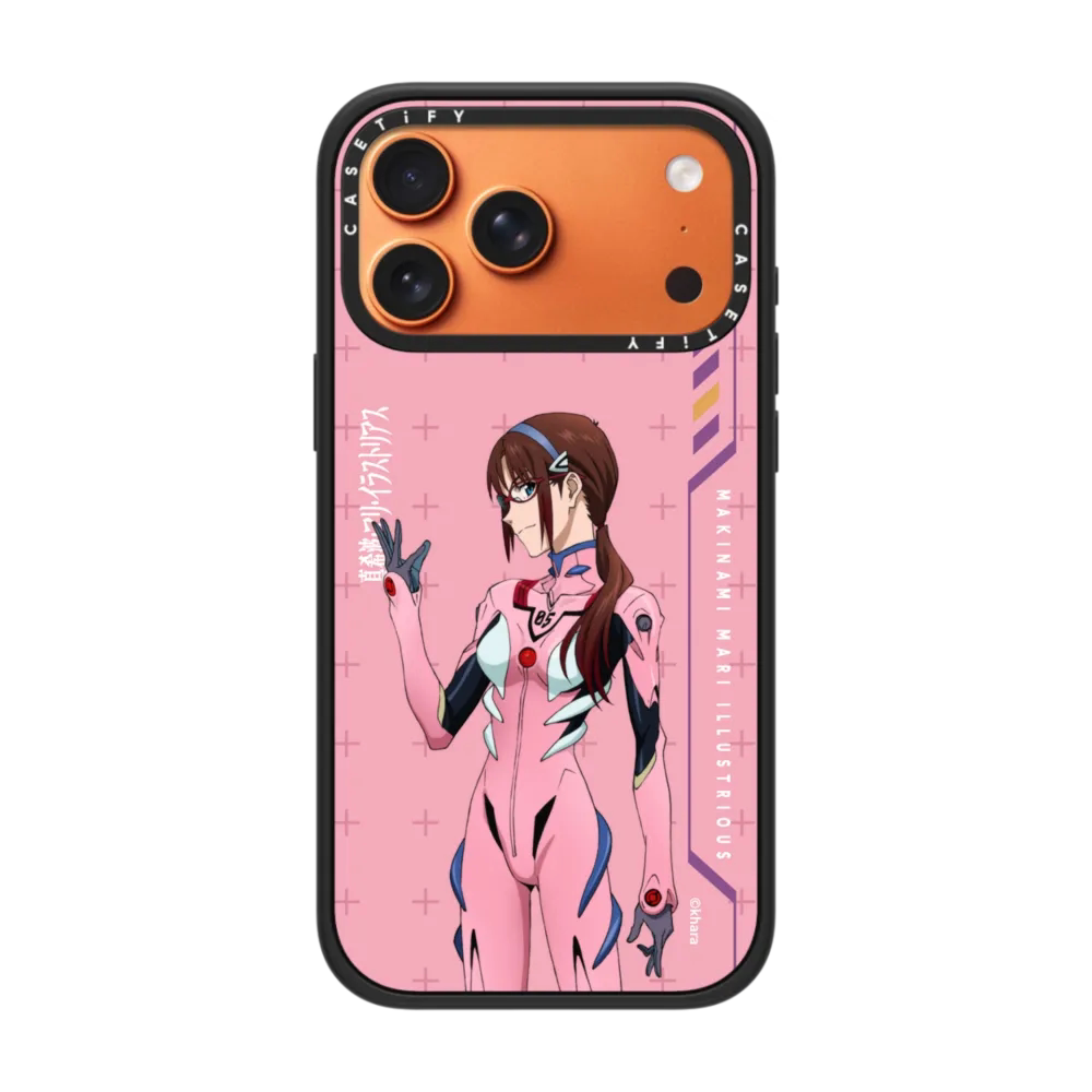 现货CASETiFY联名新世纪福音战士真希波人物定制适用苹果iPhone17 pro max磁吸手机壳16/15/14动漫13保护套12