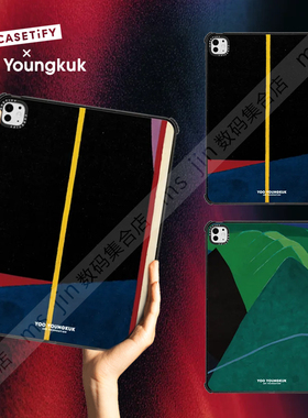 CASETiFY联名Yoo Youngkuk抽象艺术适用苹果iPad Pro 11/13/12.9寸平板电脑保护套Air第4/5/6/7代限量防摔套
