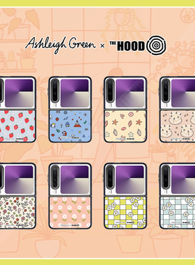 THE HOOD艺术家联名Ashleigh Green适用于华为Pura X磁吸换图防摔手机壳带挂绳孔小清新ins风趣味全包保护套