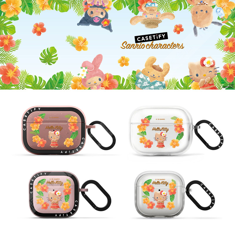 CASETiFY联名黑皮三丽鸥耳机套